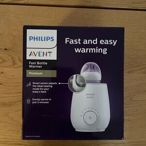 NWT Philips Avent Premium Fast Bottle Warmer